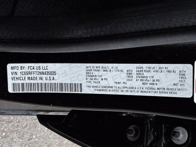 2022 RAM 1500 Big Horn