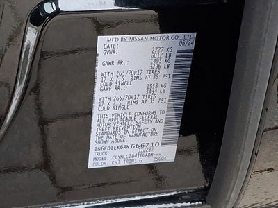 2024 Nissan Frontier SV