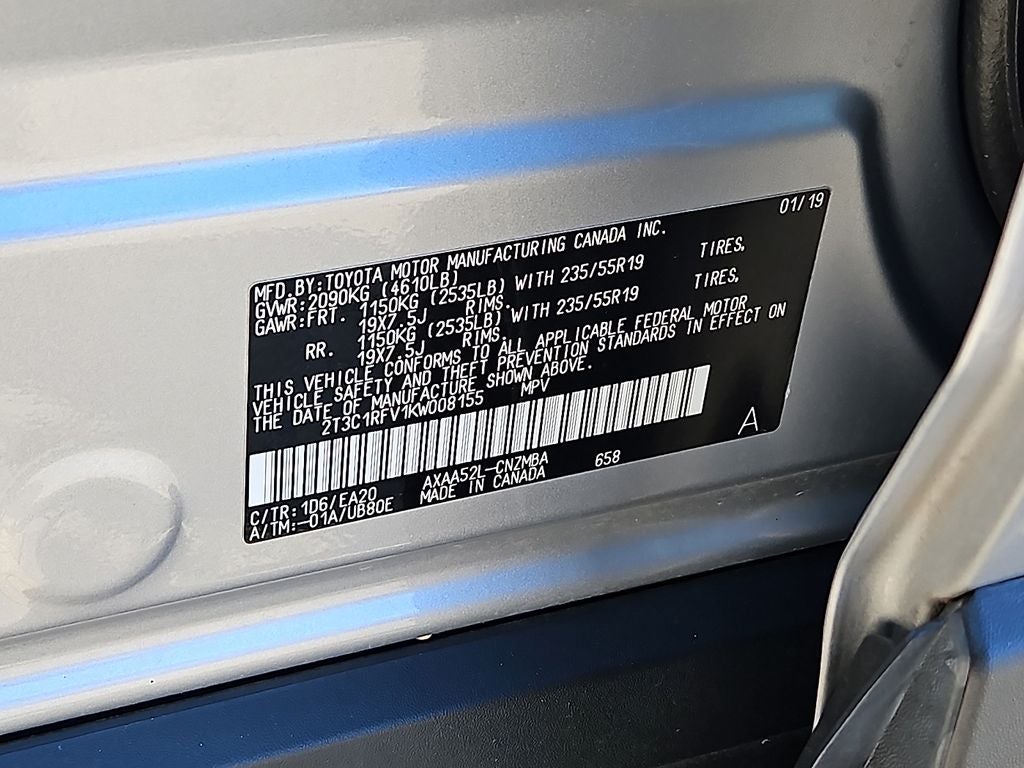 2019 Toyota RAV4 XLE Premium