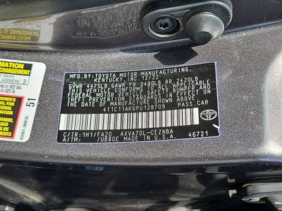 2023 Toyota Camry LE