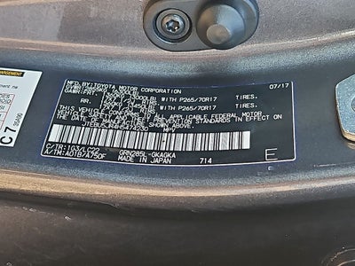 2017 Toyota 4Runner TRD Off Road Premium