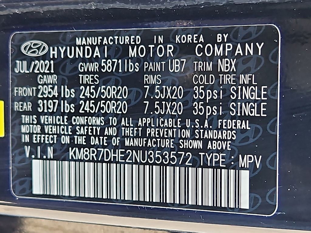 2022 Hyundai Palisade Calligraphy