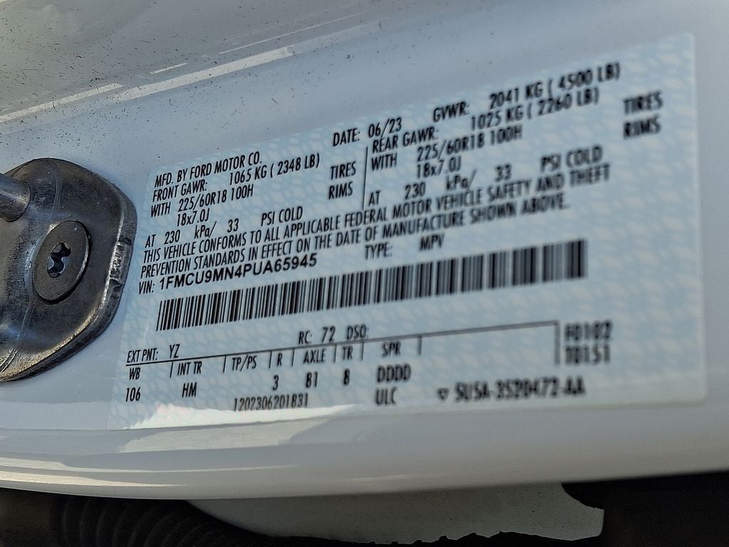 2023 Ford Escape ST Line