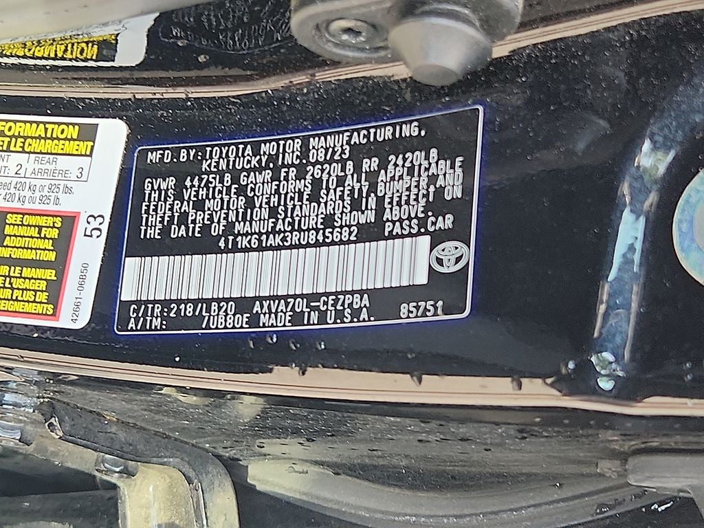 2024 Toyota Camry XSE