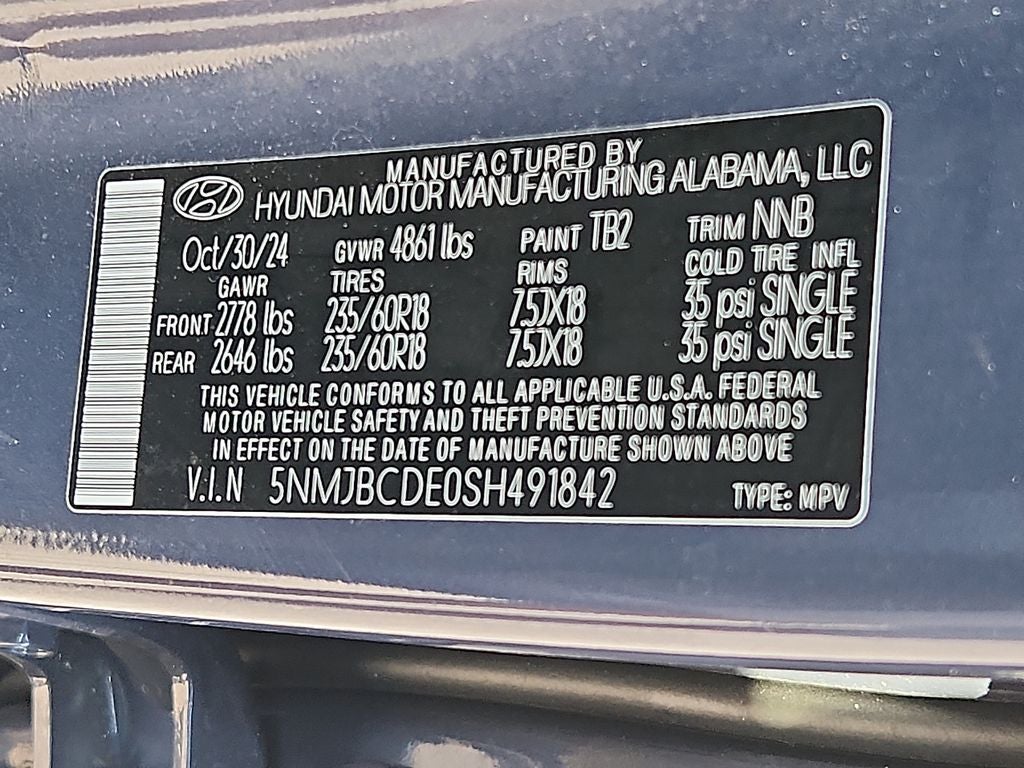 2025 Hyundai Tucson SEL