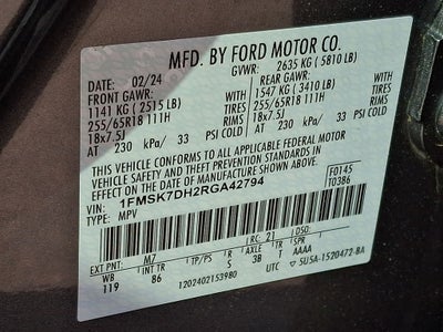 2024 Ford Explorer XLT