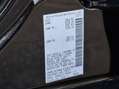 2024 Nissan Altima 2.5 SR