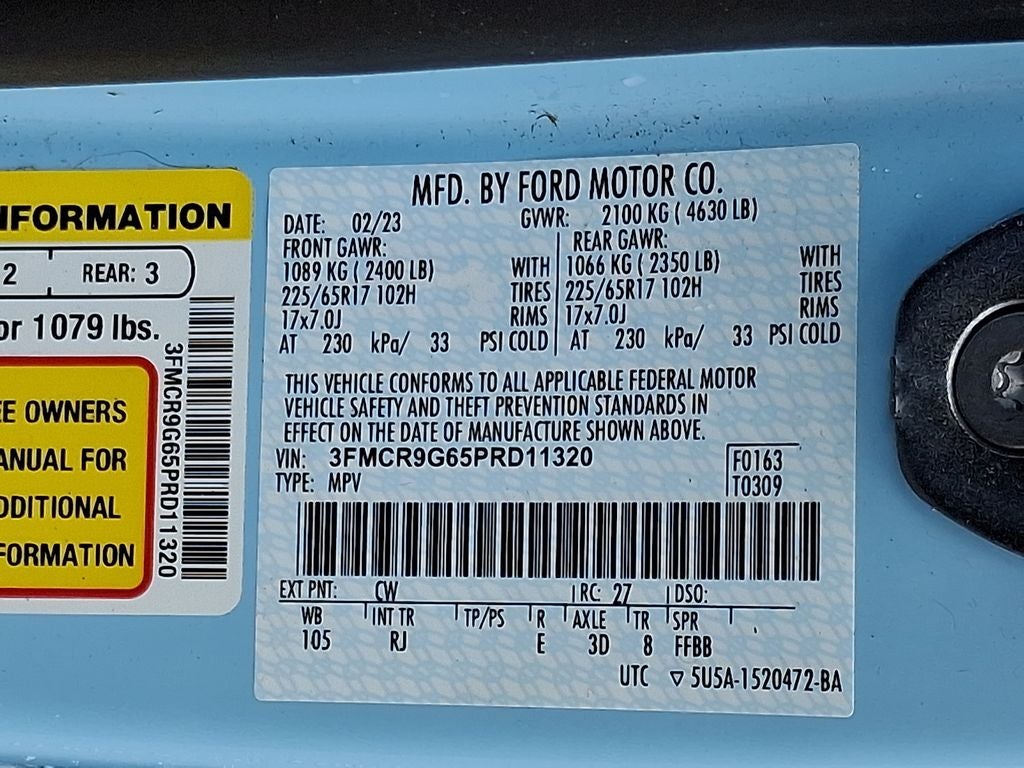 2023 Ford Bronco Sport Heritage