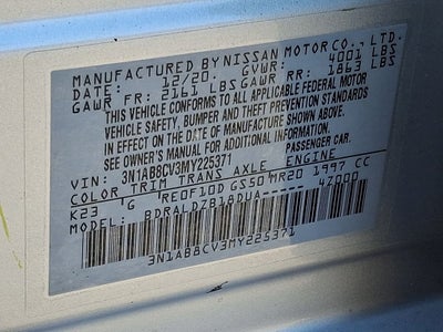 2021 Nissan Sentra SV