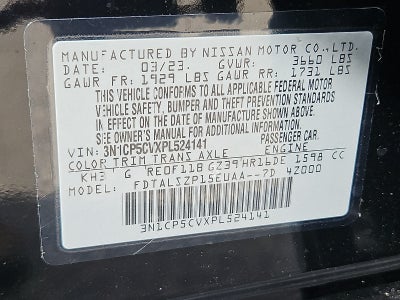 2023 Nissan Kicks SV