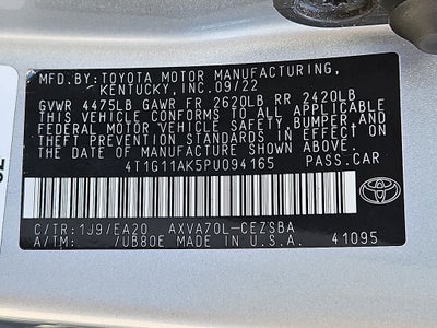 2023 Toyota Camry SE