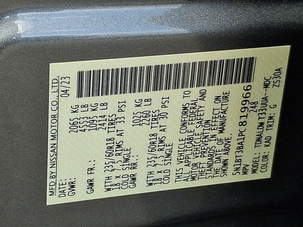 2023 Nissan Rogue SV