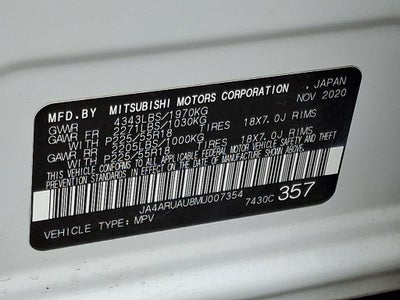 2021 Mitsubishi Outlander Sport ES