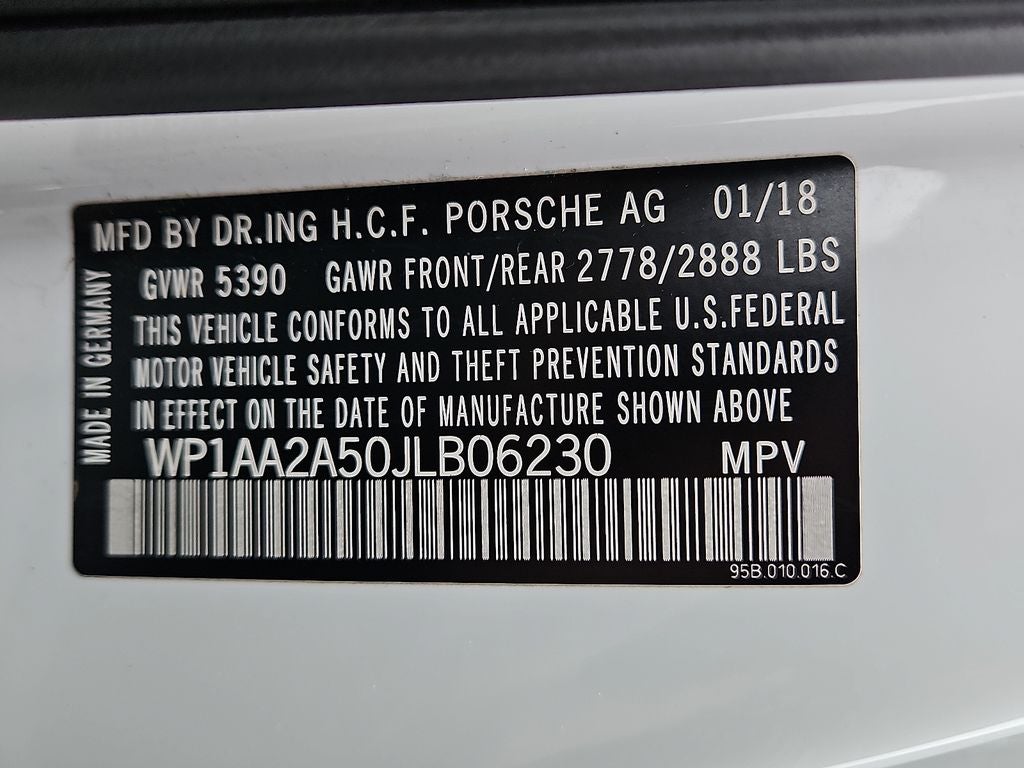 2018 Porsche Macan Base