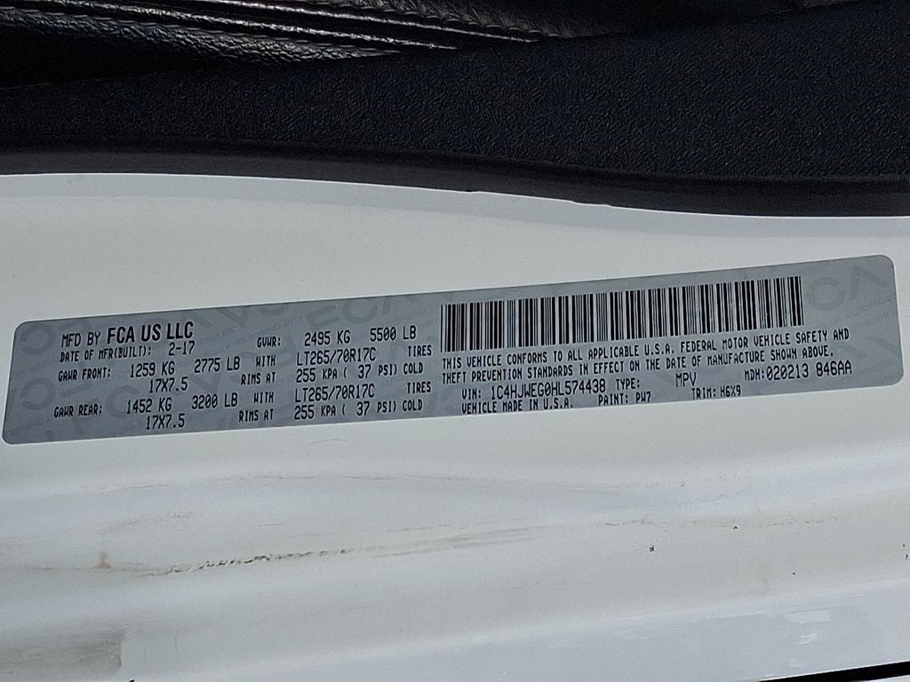 2017 Jeep Wrangler Unlimited Winter 4x4