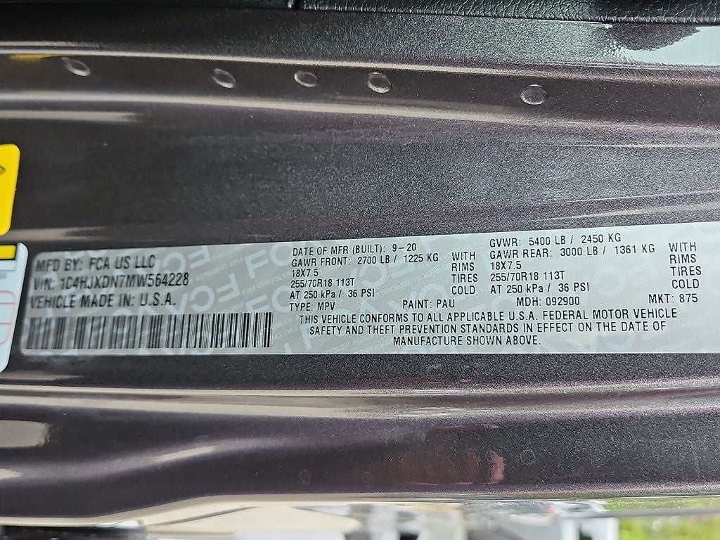 2021 Jeep Wrangler Unlimited 80th Anniversary 4x4