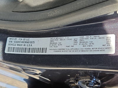 2021 RAM 1500 Limited Crew Cab 4x4 5'7' Box