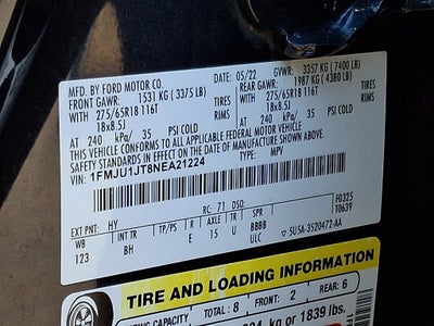 2022 Ford Expedition XLT