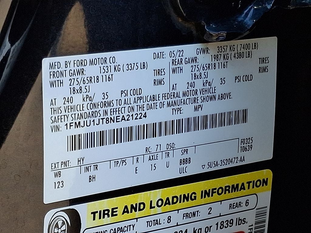 2022 Ford Expedition XLT