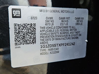 2023 Chevrolet Malibu FWD 1LT