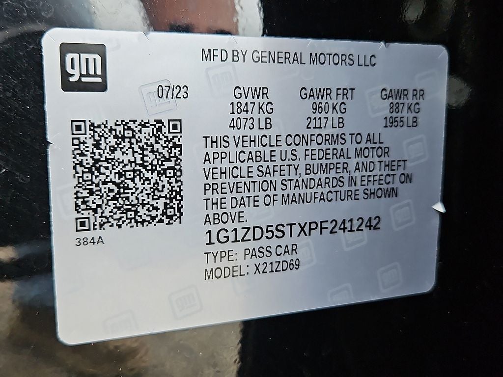 2023 Chevrolet Malibu FWD 1LT