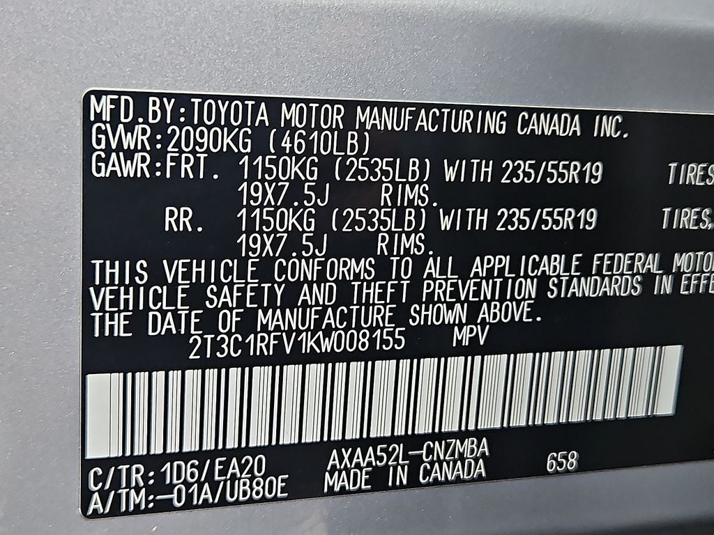 2019 Toyota RAV4 XLE Premium