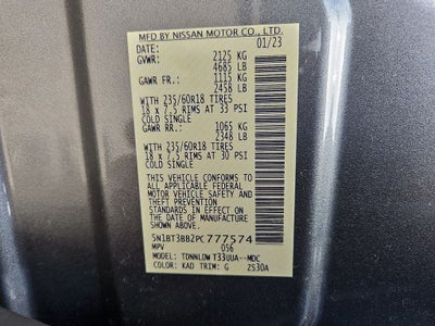 2023 Nissan Rogue SV Intelligent AWD