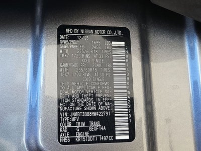 2024 Nissan Rogue SV Intelligent AWD