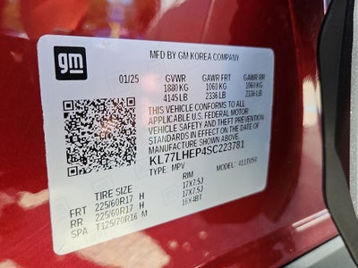 2025 Chevrolet Trax FWD LT
