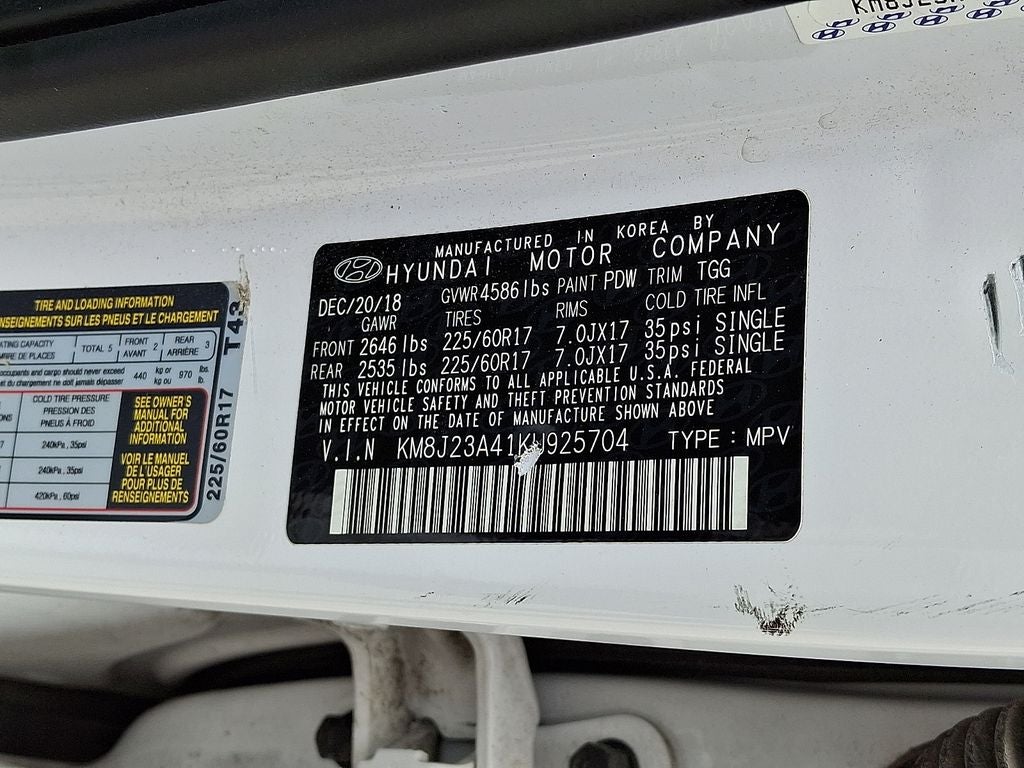 2019 Hyundai Tucson SE