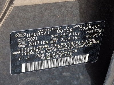 2022 Hyundai Sonata Hybrid SEL