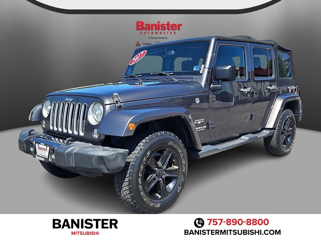 2017 Jeep Wrangler Sahara