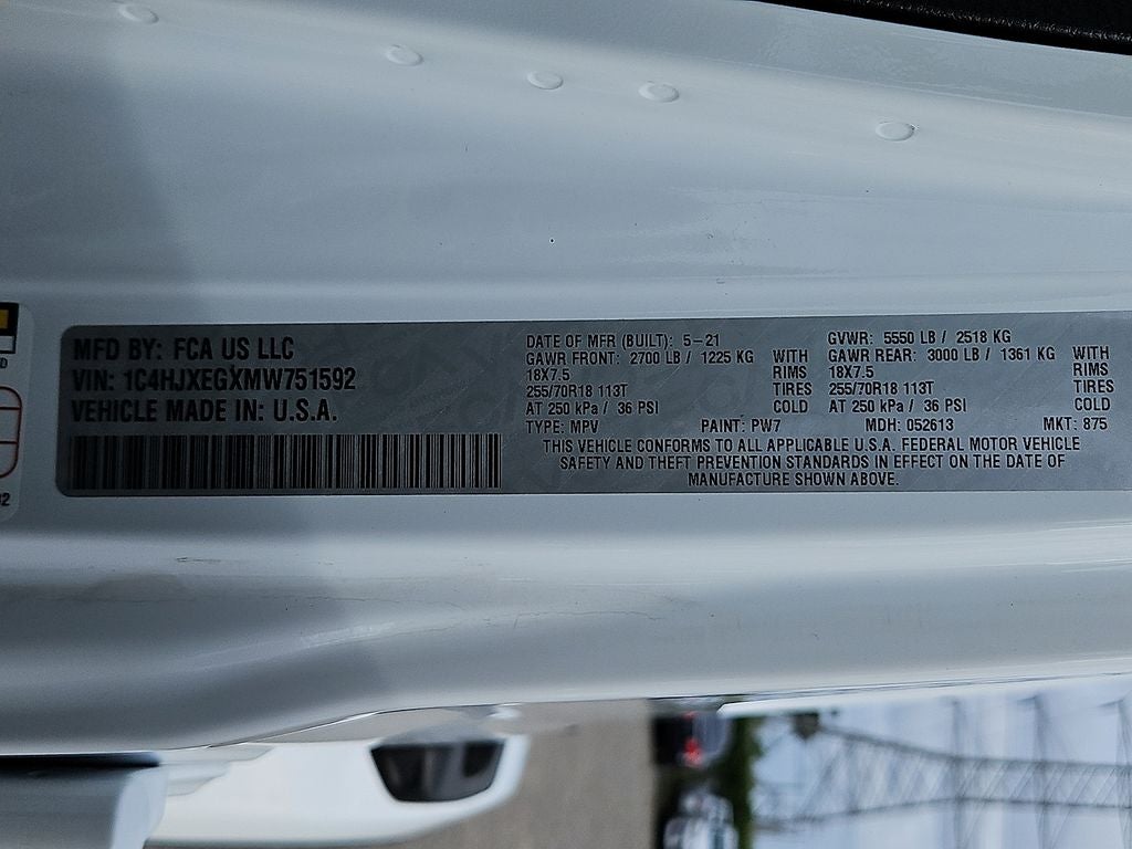 2021 Jeep Wrangler Unlimited Sahara