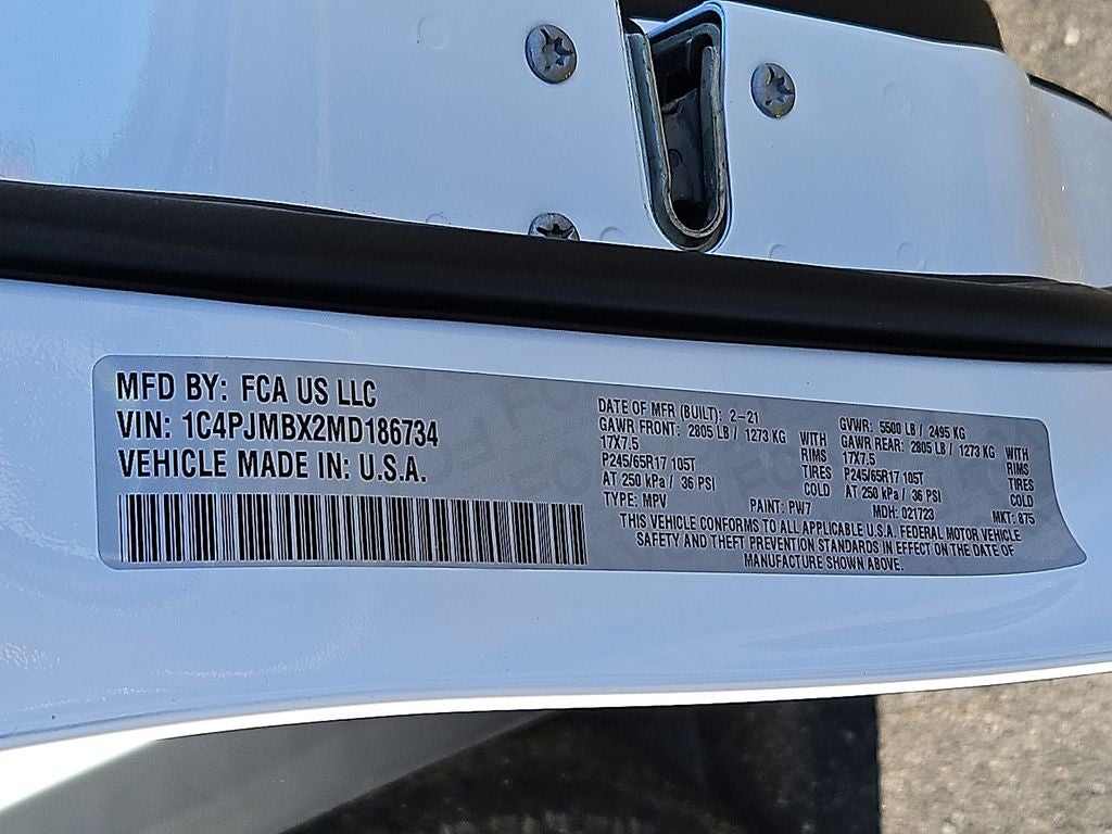 2021 Jeep Cherokee Trailhawk