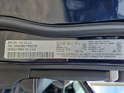 2023 Jeep Grand Cherokee Limited