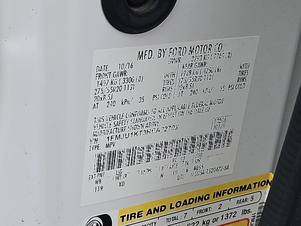 2017 Ford Expedition Limited