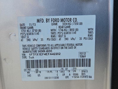 2014 Ford F-150 STX