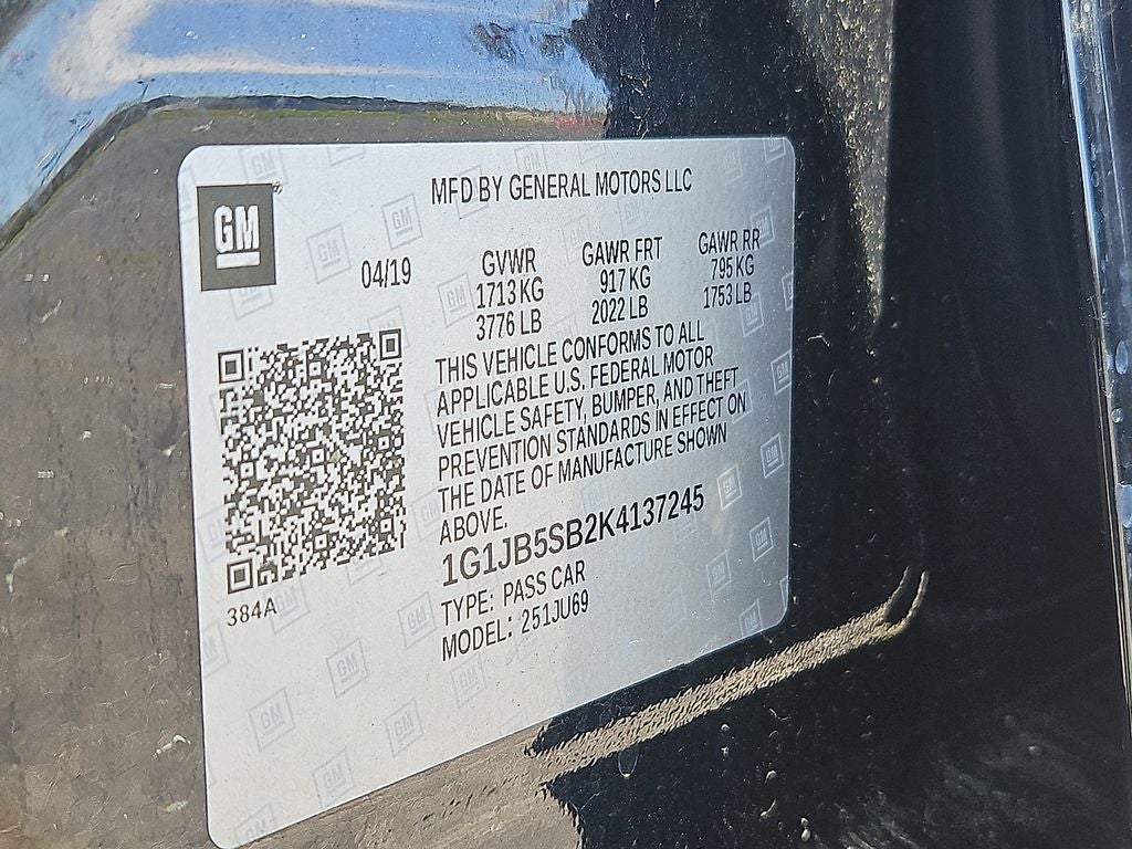 2019 Chevrolet Sonic LS