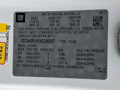 2017 Chevrolet Silverado LT