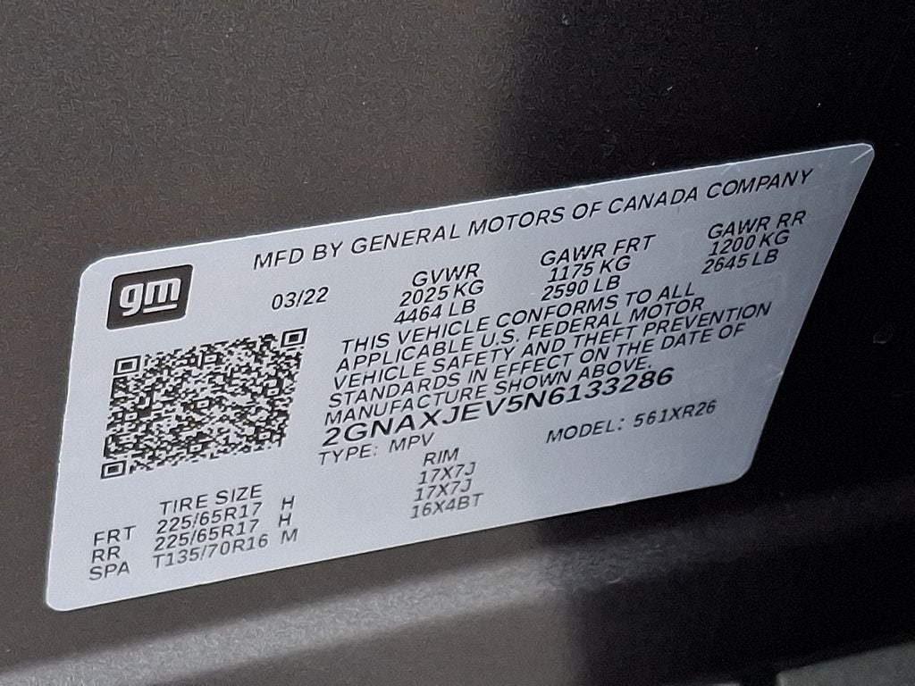 2022 Chevrolet Equinox LT