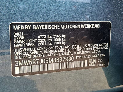 2021 BMW 3 series 330i xDrive
