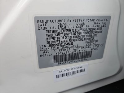 2020 Nissan Kicks SV