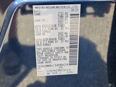 2020 INFINITI QX60 LUXE