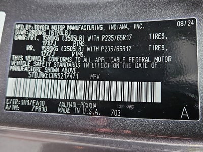 2024 Toyota Sienna XLE