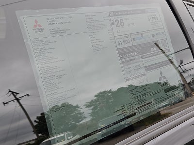 2027 Mitsubishi Outlander Sport ES