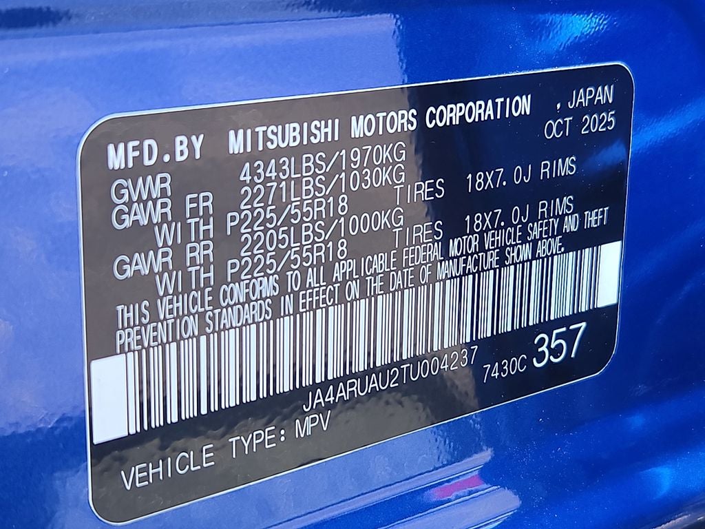 2026 Mitsubishi Outlander Sport S