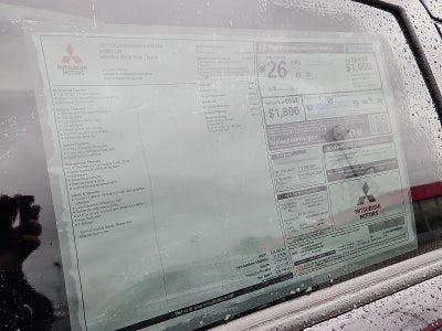 2027 Mitsubishi Outlander Sport ES