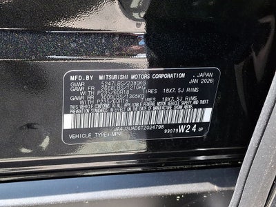 2026 Mitsubishi Outlander ES
