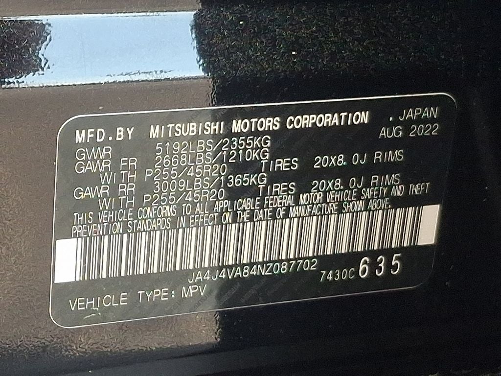 2022 Mitsubishi Outlander SEL Special Edition