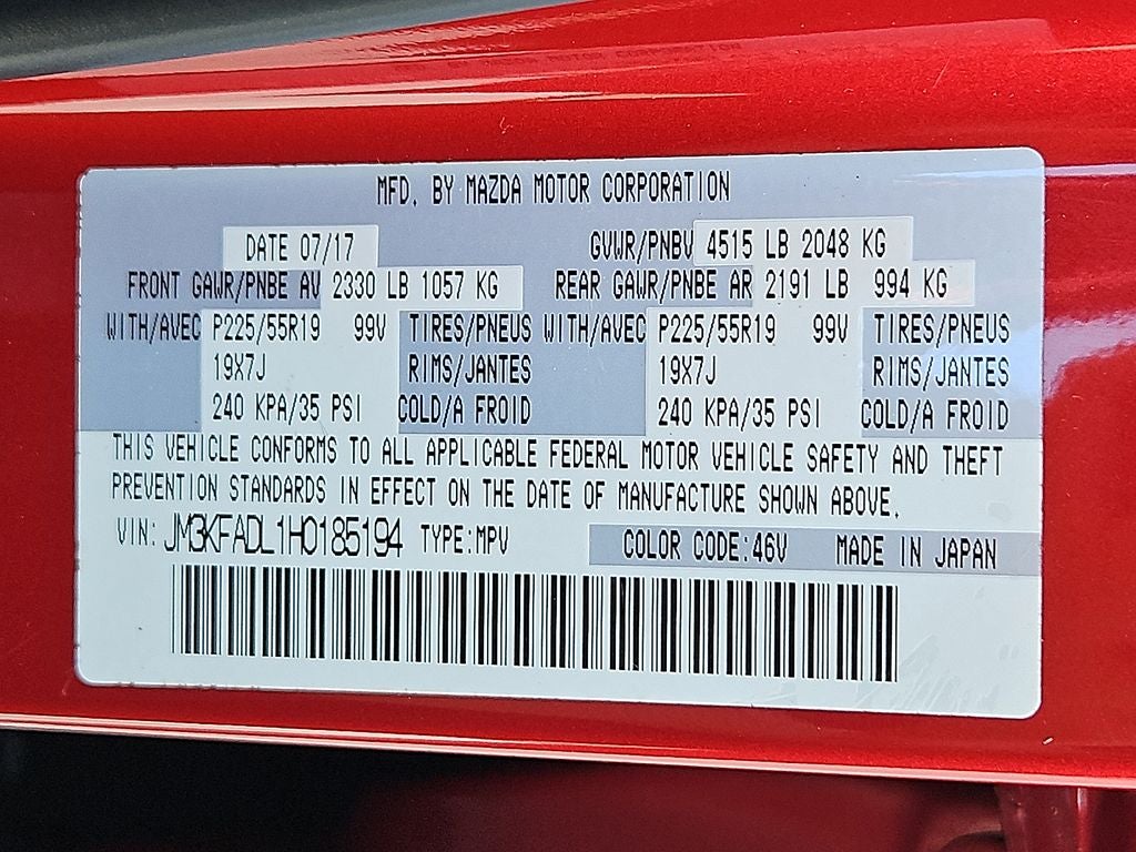 2017 Mazda Mazda CX-5 Grand Touring